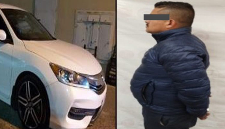 Detienen a otro conductor de auto robado
